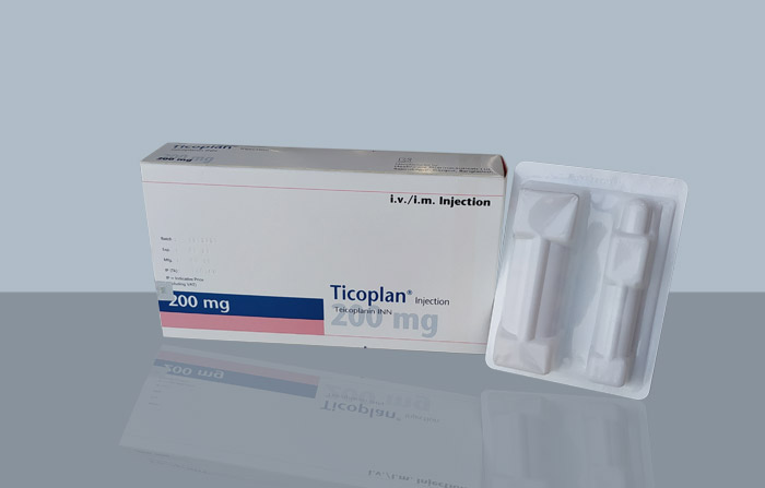 Picture of Ticoplan 200 IM/IV Injection